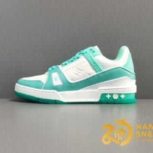 BST 3 mẫu Giày LV Louis Vuitton Trainer Xanh VIP Like Auth