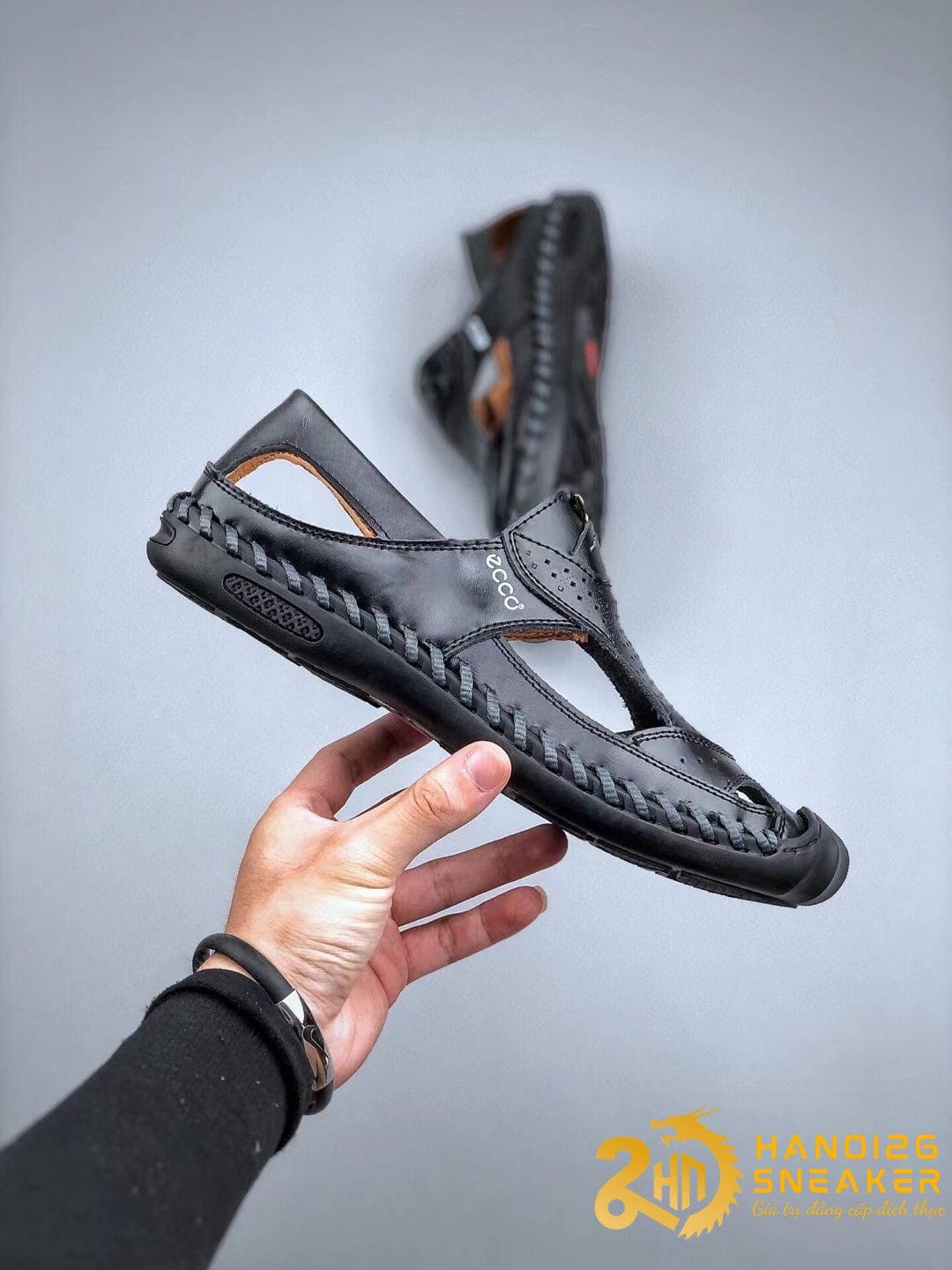 Giày Dép Sneaker ECCO Jianbude Da Bò (2)