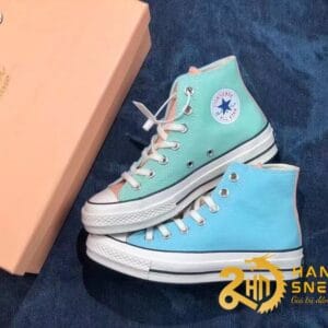 Giày Converse Addict 18SS Blue Pink nữ cực CUTE