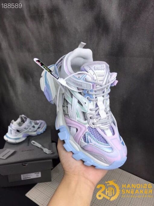 Tổng Hợp Mẫu Balenciaga Track 2.0 Like Auth Trắng Blue White