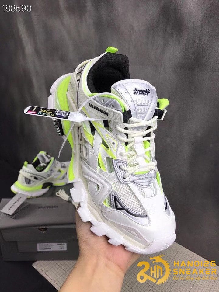 Tổng Hợp Mẫu Balenciaga Track 2.0 Like Auth Trắng Xanh Green White