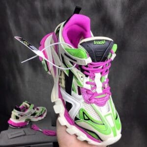 Tổng Hợp Mẫu Balenciaga Track 2.0 Like Auth Trắng Xanh Tím Green Violet
