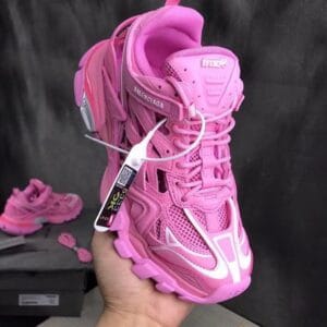 Tổng Hợp Mẫu Balenciaga Track 2.0 Like Auth Hồng Trắng Pink White