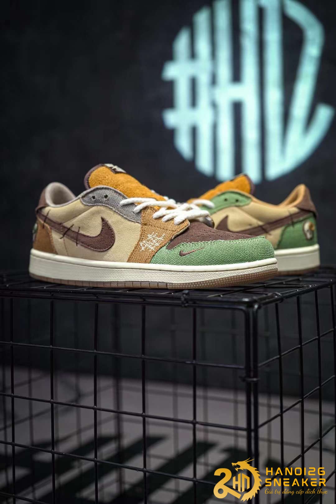 Giày Air Jordan 1 Low Voodoo X Zion Williamson (2)
