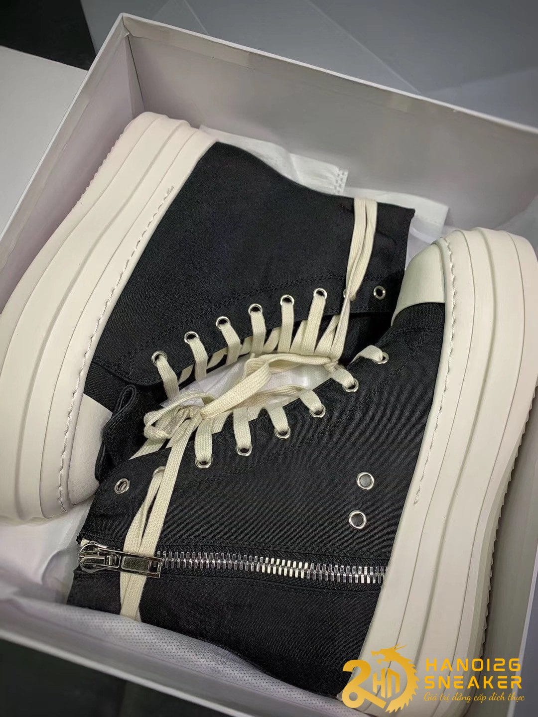 Giày Cao Cổ Rick Owens DRKSHDW Scarpe Sneaker Like Auth