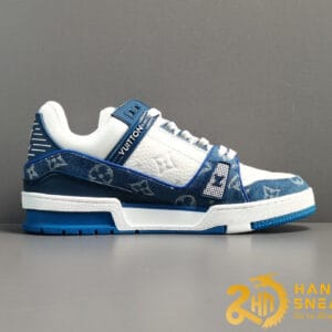 GIÀY LOUIS VUITTON TRAINERS BLUE WHITE SIÊU CHẤT LIKE AUTH (9)