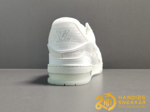GIÀY LV TRAINERS SNEAKER ALL WHITE LIKE AUTH (5)