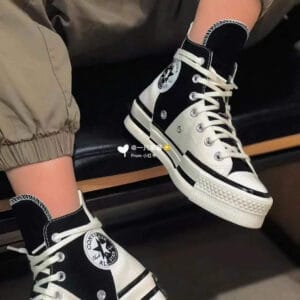 Converse Chuck Taylor All Star 1970s High PlusBeigeBlack A01388C (1)