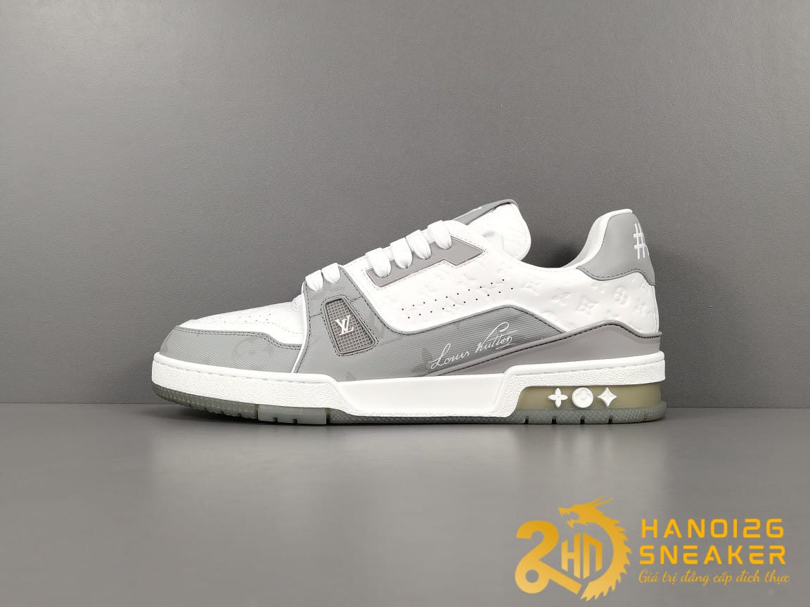 GIÀY LV ARCH LIGHT SNEAKER 410N GREY WHITE LIKE AUTH