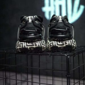 Giày Balmain Black Vignette Like Auth 2023 (1)