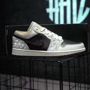 Giày Nike Air Jordan 1 Low 'Beaded Swoosh' DV1762 001 (5)