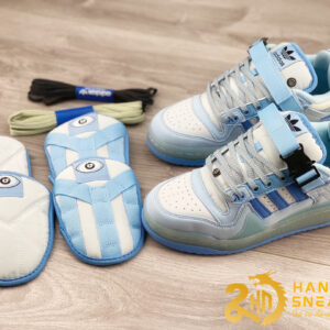 Adidas BAD BUNNY FORUM GW5021 Blue Cực Đẹp (4)