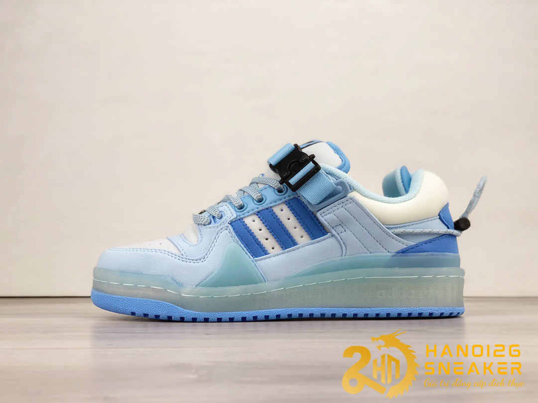 Adidas BAD BUNNY FORUM GW5021 Blue Cực Đẹp