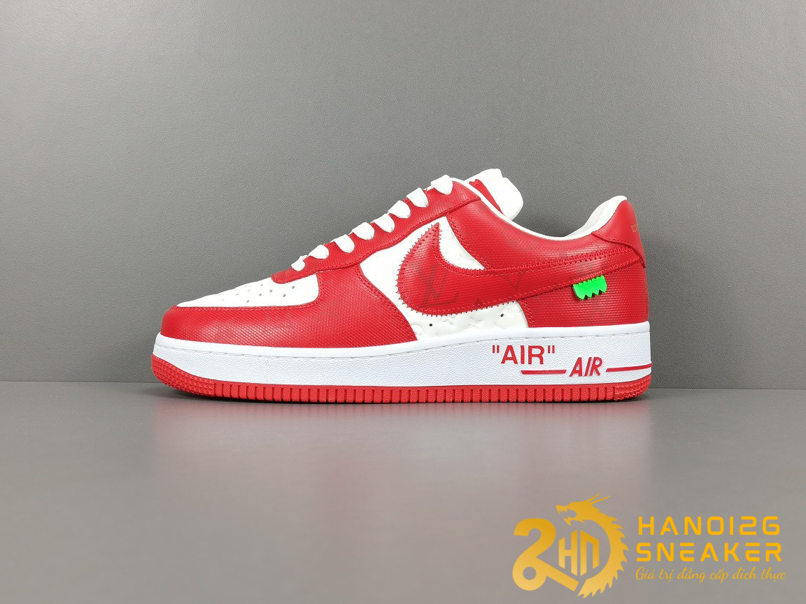 BỘ SƯU TẬP LOUlS VUlTTON X NIKE AIR FORCE 1 LOW ĐỘC QUYỀN LIKE AUTH (16)