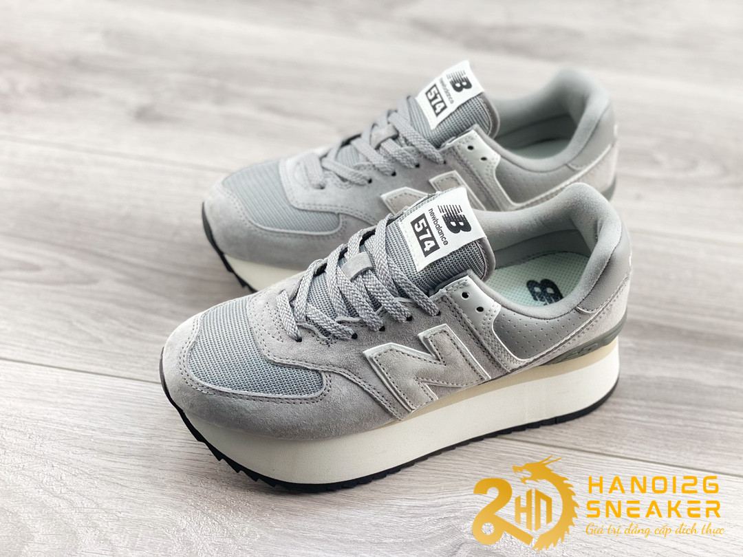 Bộ Sưu Tập Giày 574 Grey Black WL574ZBA (7)
