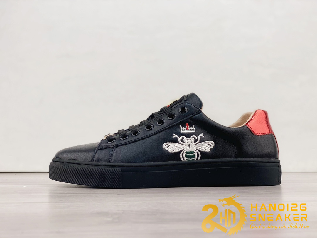 Bộ Sưu Tập Giày Giày Gucci Low 2023 Queen Bee Gold (2)