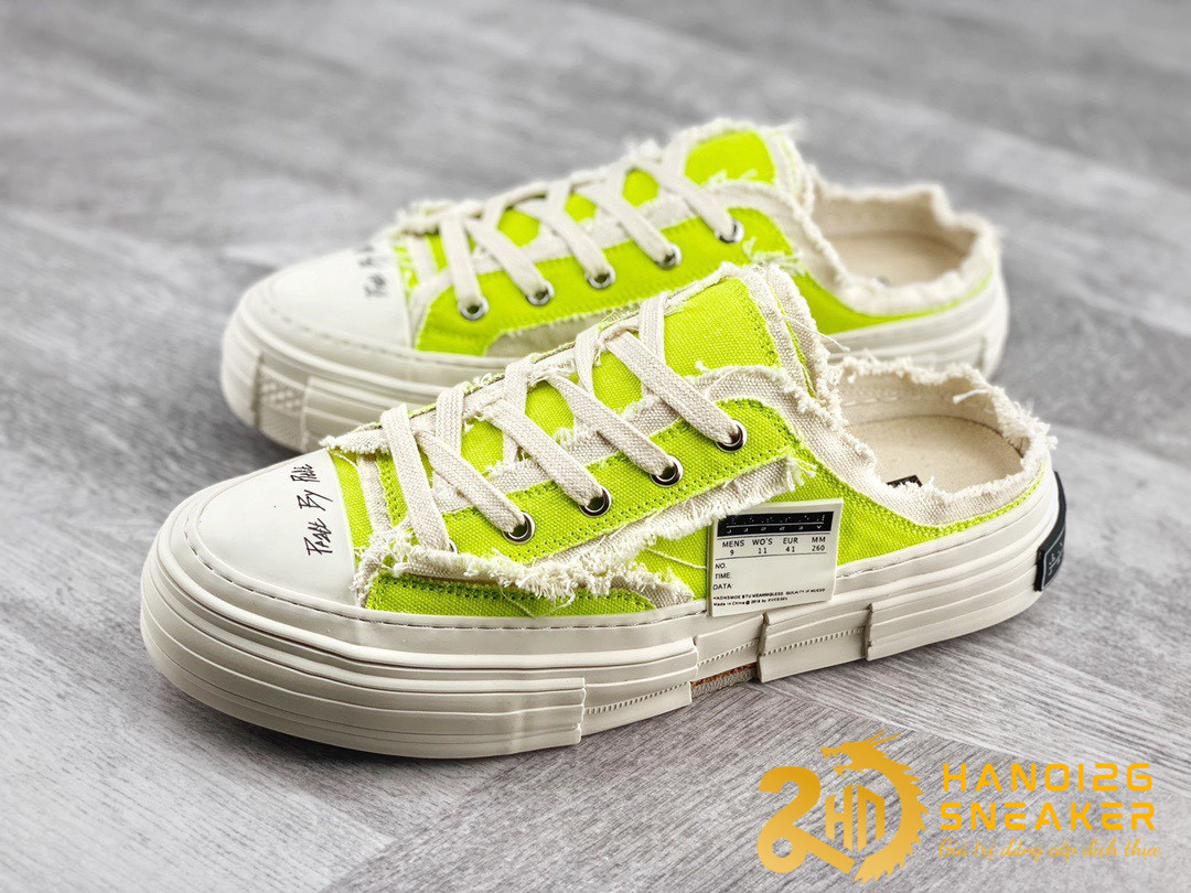 Bộ Sưu Tập XVESSEL G.O.P. Low Slip On Cao Cấp Green Xanh