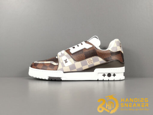 GIÀY THỂ THAO LV TRAINER 1AAV8Y Louis Vuitton Coffe Đẳng Cấp