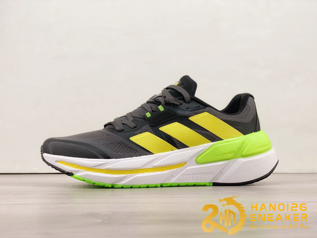 Giày Adidas Adistar CS M Grey Yellow Green White