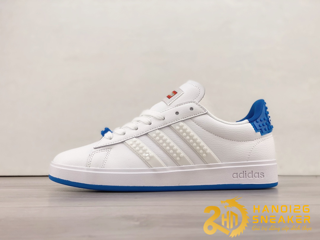Giày Adidas GRAND COURT X LEGO Blue 2 Cao Cấp