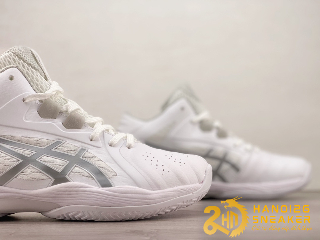 Giày Asics Gelhoop V13 2E Wide White Silver Like Auth (2)