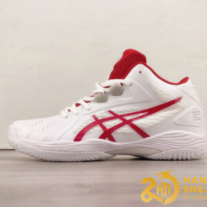 Giày Asics Gelhoop V13 White Red Like Auth