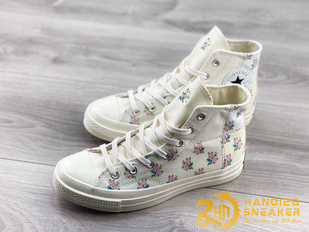 Giày Converse Chuck 70 Patchwork Sneakers Floral Gran Craft (3)