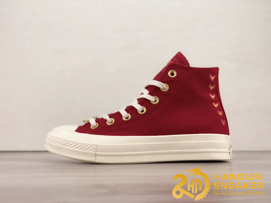 Giày Converse Chuck Taylor All Star Hearts Valentines Like Auth