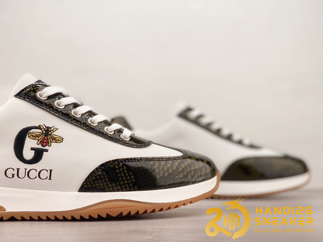 Giày GUCCI 2022 Black White Like Auth (2)