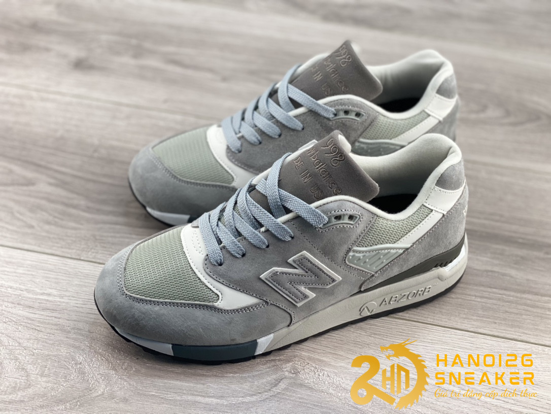 Giày NEW BALANCE M998 GREY WHITE ORIGINAL Like Auth (5)