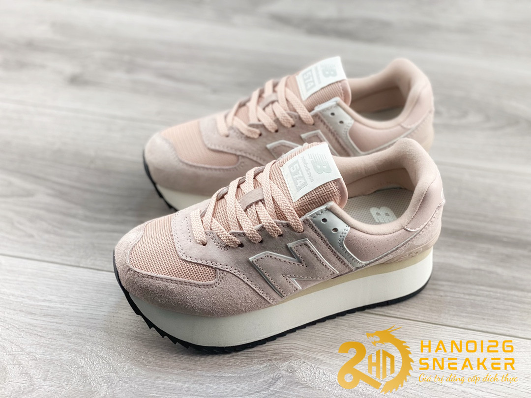 Giày New Balance 574 Pink Ivory WL574ZAC (4)