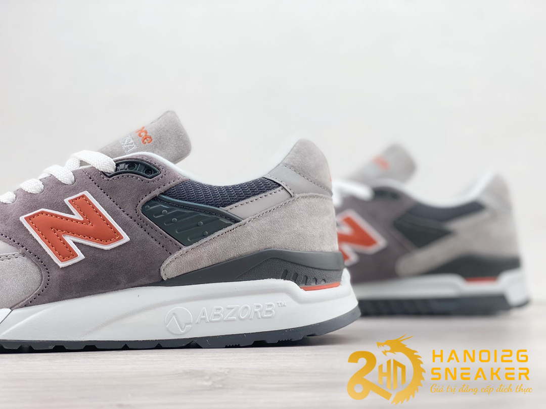 Giày New Balance 998 Grey Orange Cao Cấp (2)