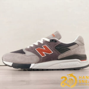 Giày New Balance 998 Grey Orange Cao Cấp