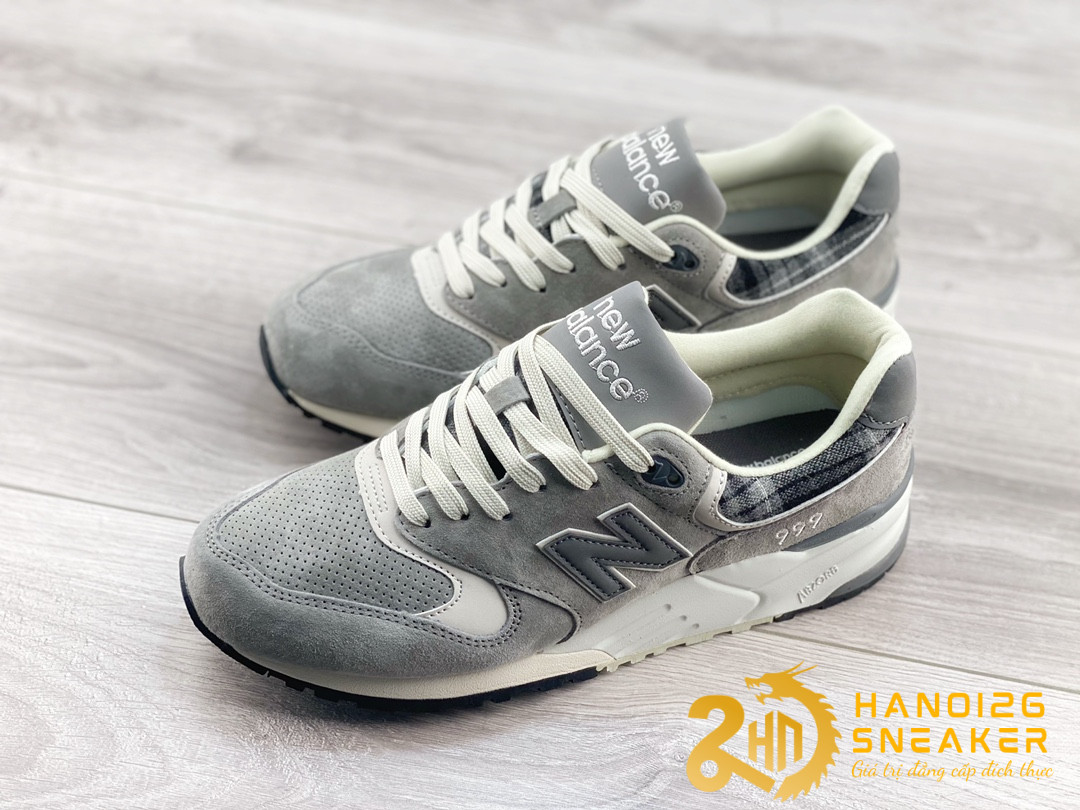 Giày New Balance 999 Grey White (7)