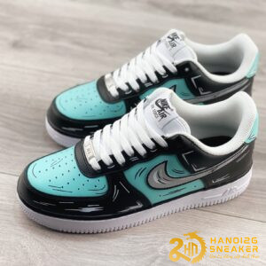 Giày Nike Air Force 1 07 Low Black Light Green Grey (4)