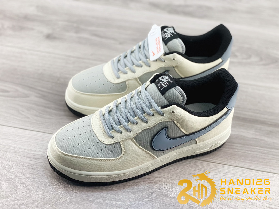 Giày Nike Air Force 1 07 Low Dark Grey Browm Black Sail (1)