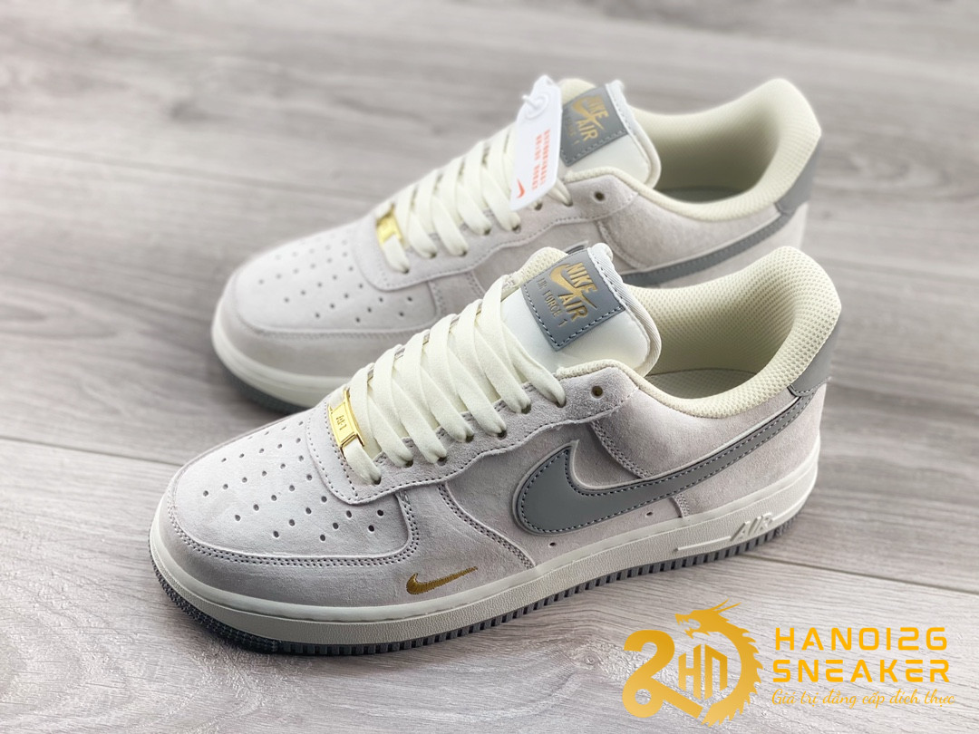 Giày Nike Air Force 1 07 Low Dark Grey Cực Đẹp (4)