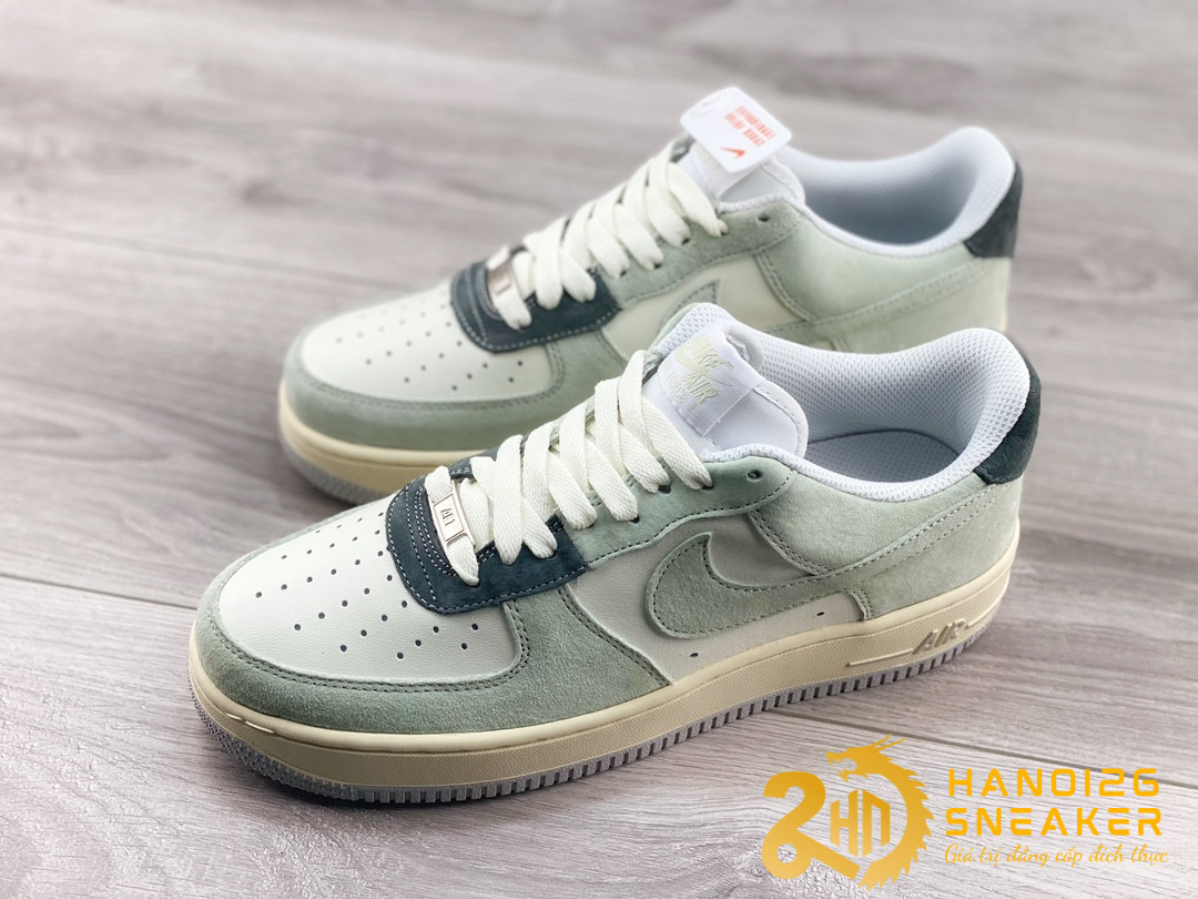 Giày Nike Air Force 1 07 Low Green White DE0099 003 (8)