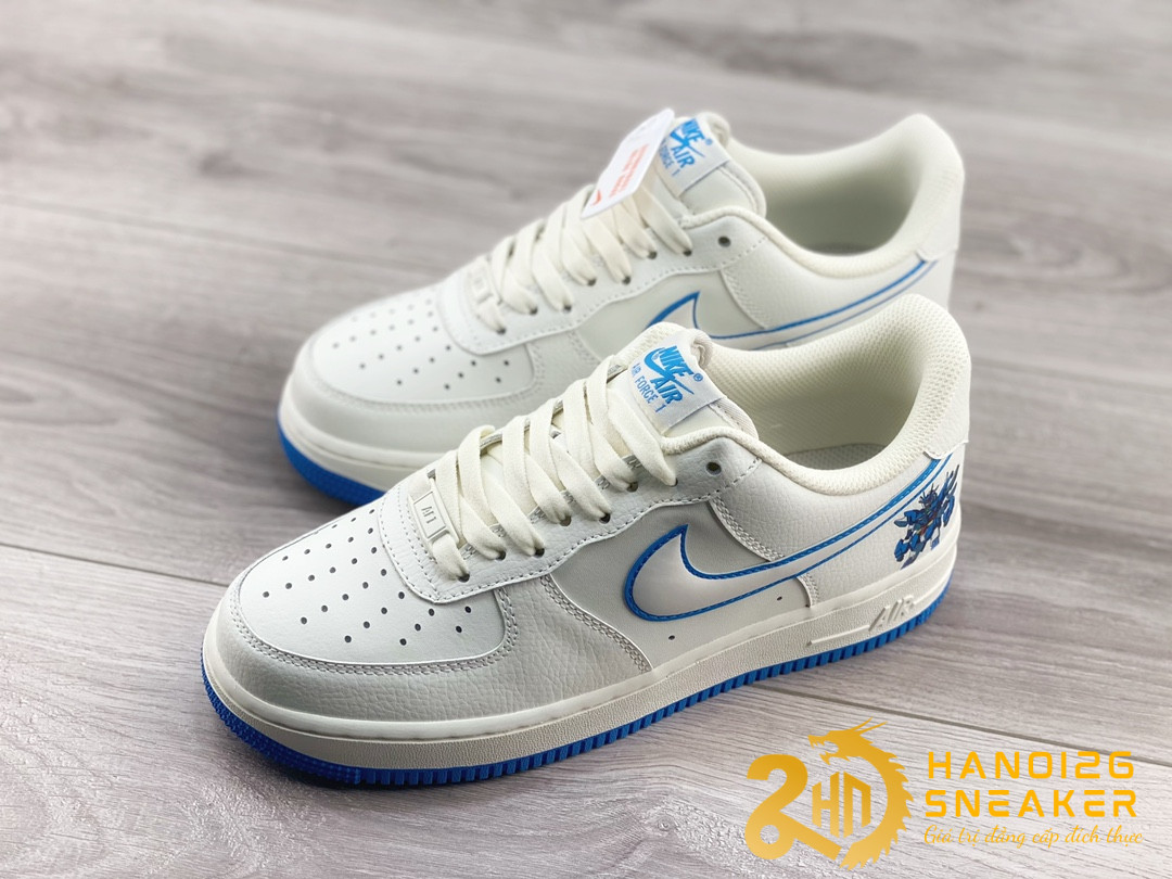 Giày Nike Air Force 1 07 Low Gundam Blue (4)
