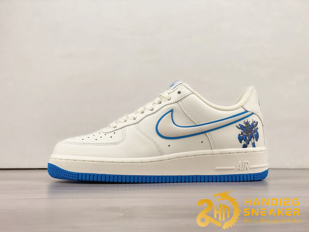 Giày Nike Air Force 1 07 Low Gundam Blue