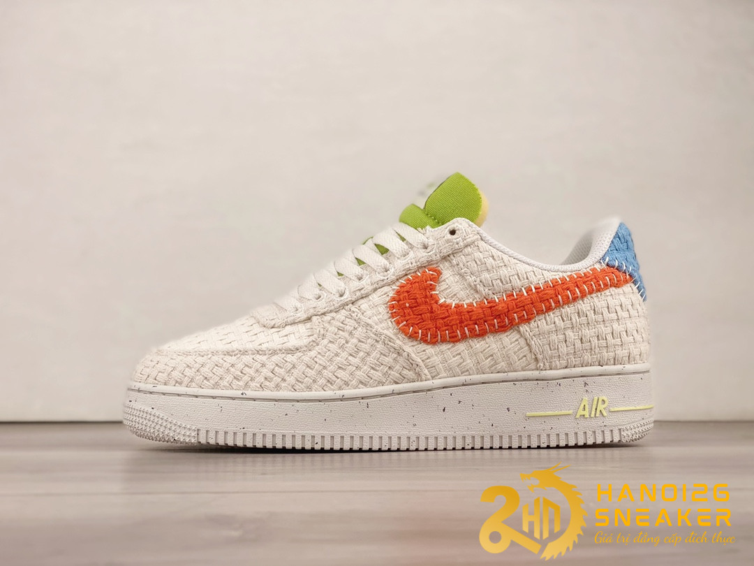Giày Nike Air Force 1 07 Low Hemp White Like Auth