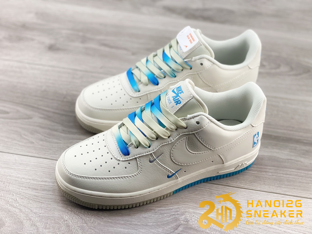 Giày Nike Air Force 1 07 Low NBA Grey Blue (4)