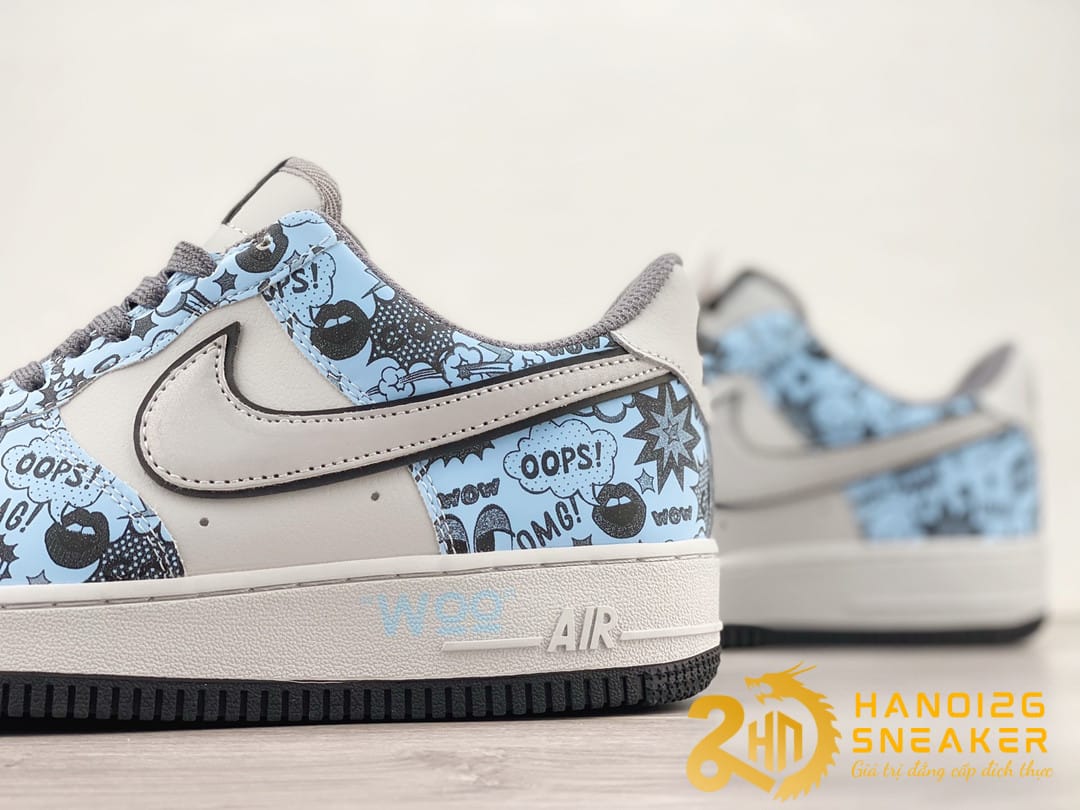 Giày Nike Air Force 1 07 Low Smurfs Like Auth (2)