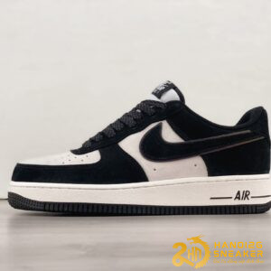 Giày Nike Air Force 1 07 Low Suede Black White