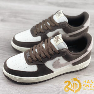 Giày Nike Air Force 1 07 Low White Mocha Brown (4)