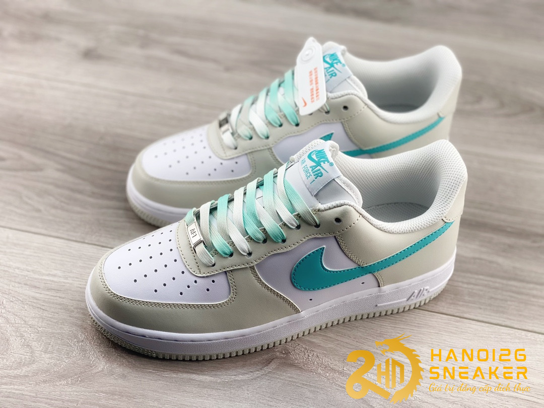 Giày Nike Air Force 1 07 Low White Navy Like Auth (4)