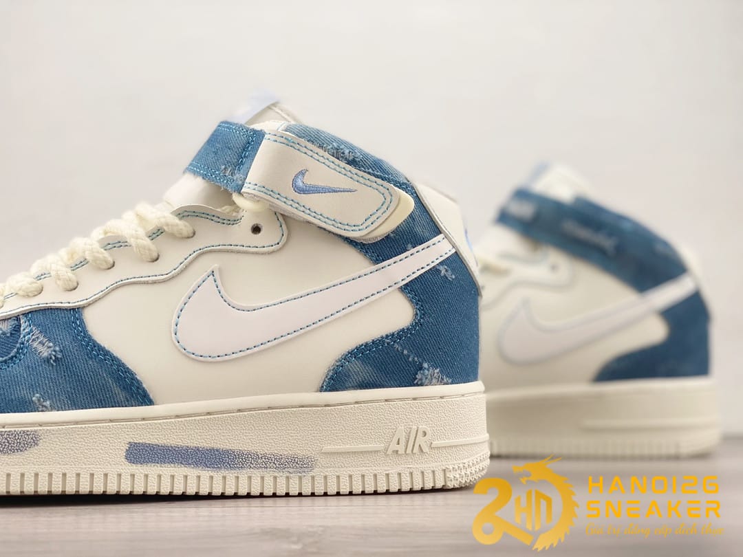 Giày Nike Air Force 1 07 Mid Broken Silk Like Auth (2)