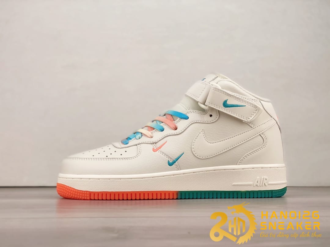 Giày Nike Air Force 1 07 Mid SU19 Beige MI9663 536 Cực Đẹp
