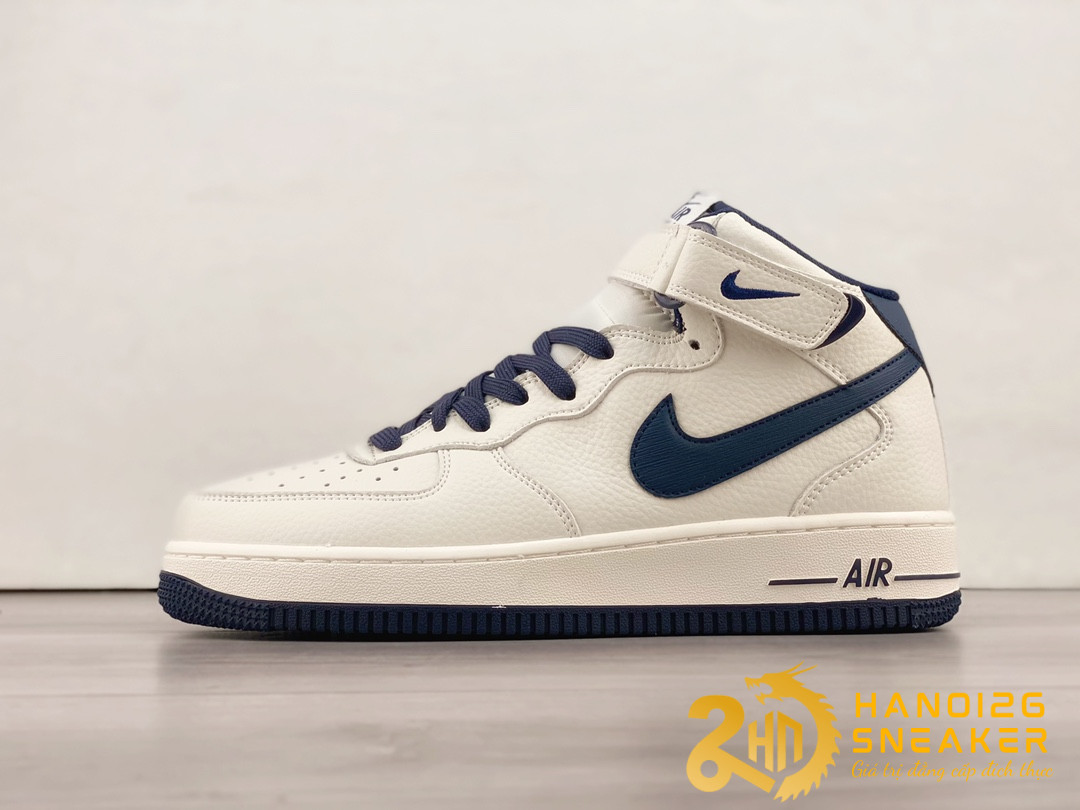 Giày Nike Air Force 1 07 Mid White Blue PA0920-508