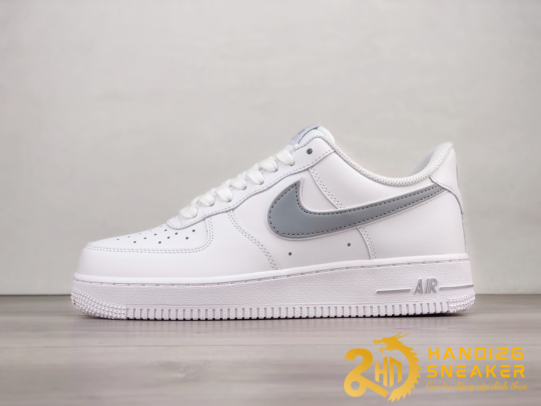 Giày Nike Air Force 1 07 White Wolf Grey Chất Lượng Tốt Nhất